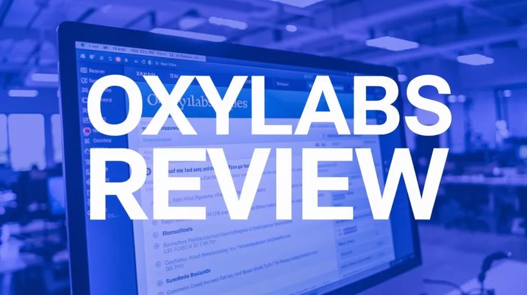 Oxylabs proxy service overview