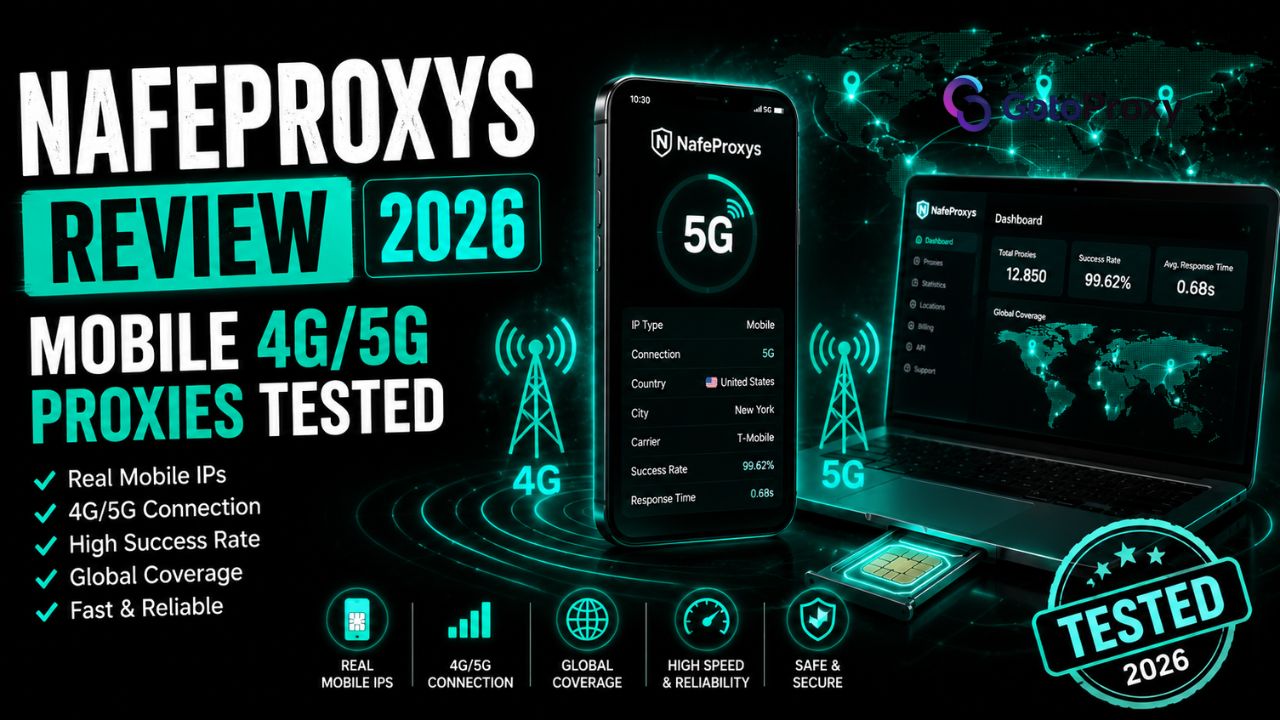 NafeProxys Review 2026: Mobile 4G/5G Proxy Provider for Brazil, Spain, and USA