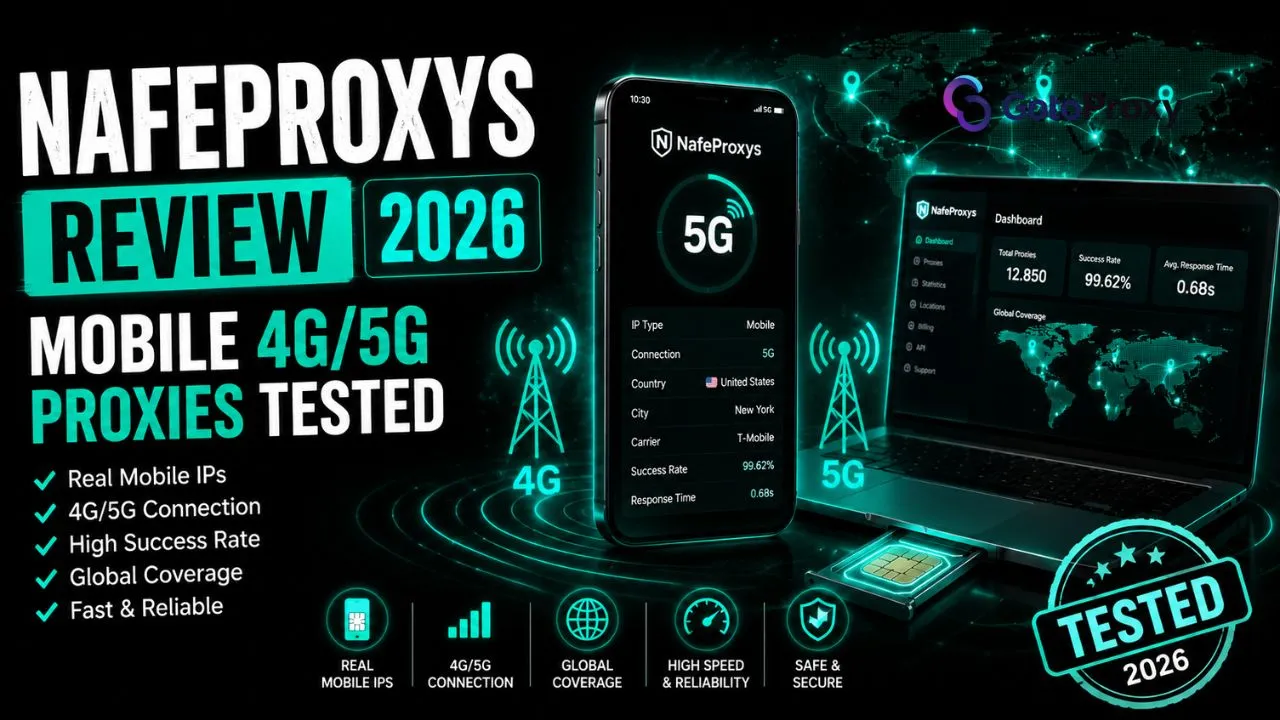 NafeProxys Review 2026: Mobile 4G/5G Proxy Provider for Brazil, Spain, and USA