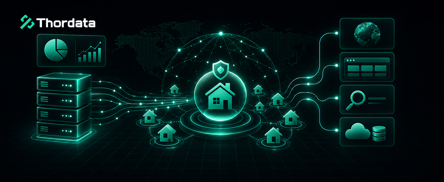 Thordata residential proxy infrastructure for AI data pipelines