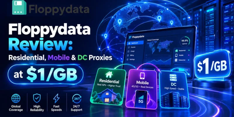 Floppydata Review: Residential, Mobile & DC Proxies at $1/GB